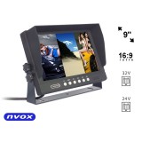 Monitorius LCD Nvox VHM9607 9" NVOX VHM9607 12-24V